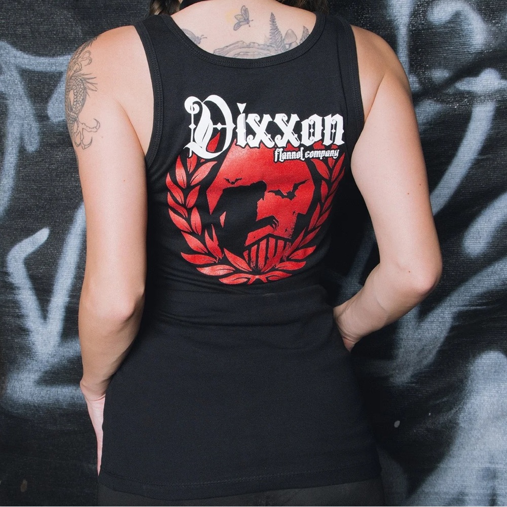 Dixxon Flannel Company Fitted Tank Top Nosferatu Horror Rare Sz 2X